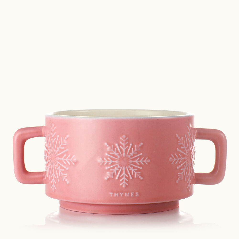 Hot Cocoa Raspberry 3-Wick Mug Candle image number 0